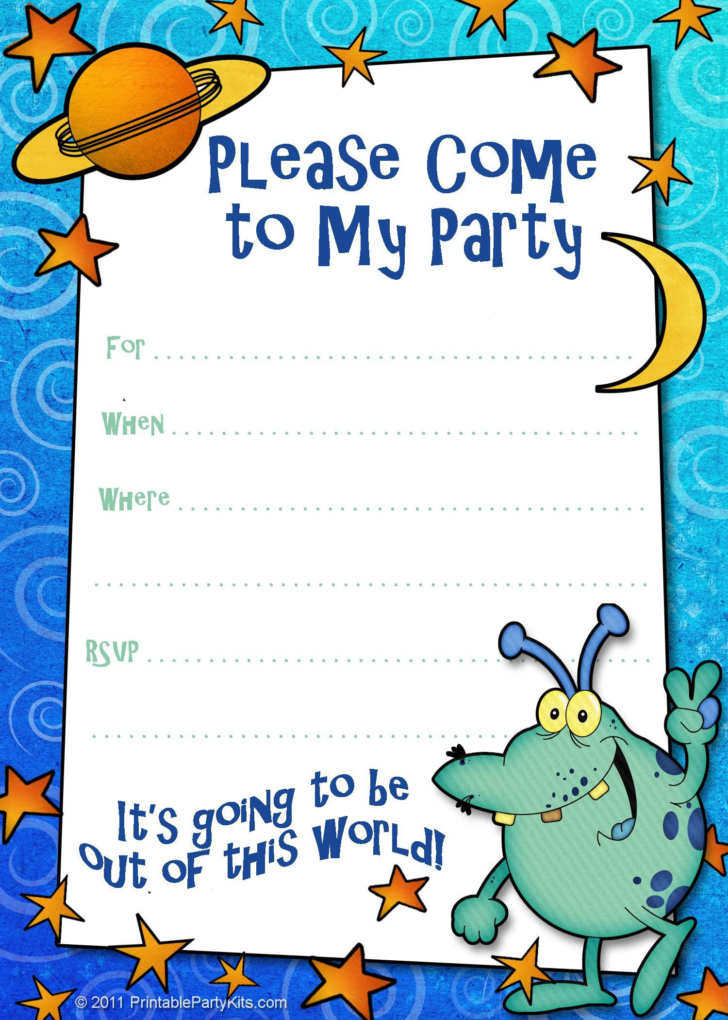 Best ideas about Birthday Party Invitations Free
. Save or Pin Free Birthday Party Invitation Templates Now.