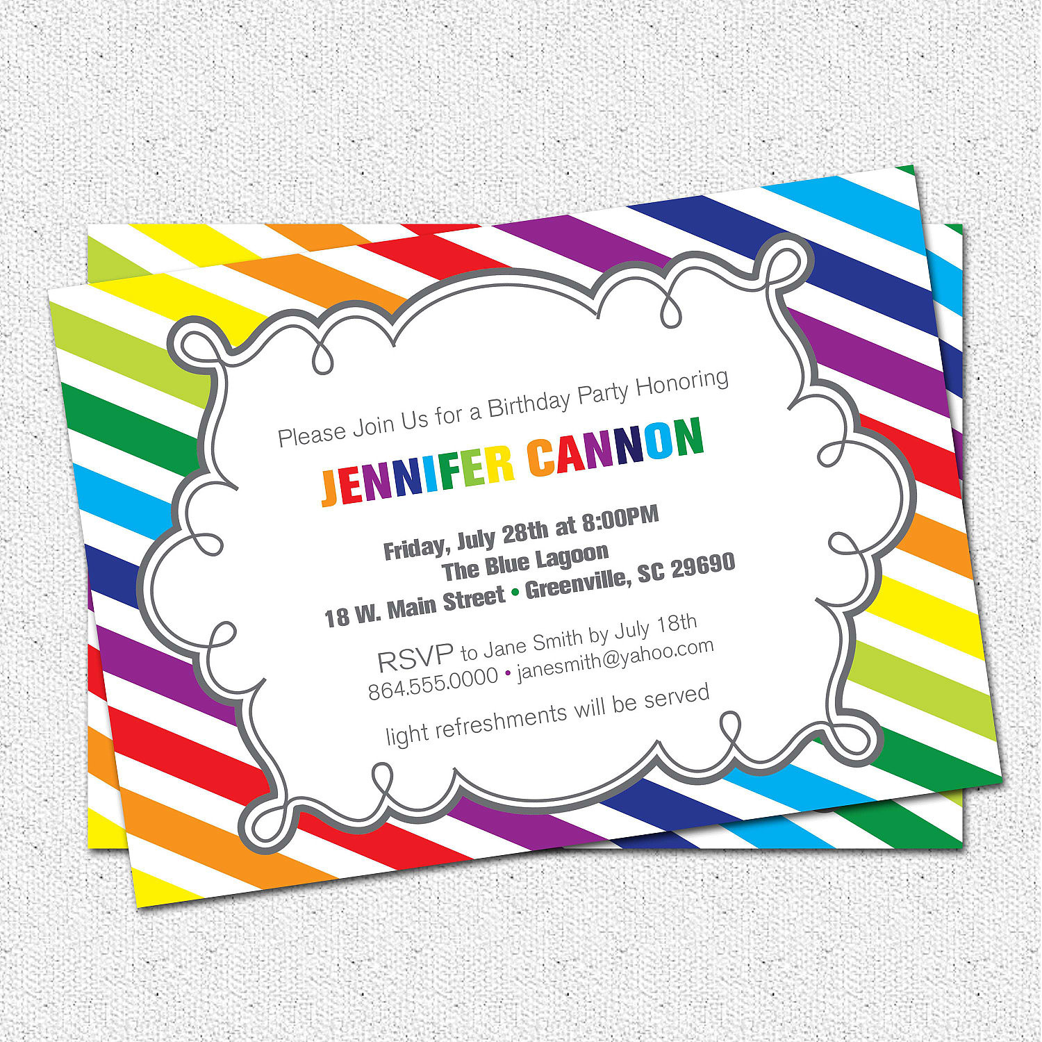 Best ideas about Birthday Party Invitations Free
. Save or Pin Birthday Invitation Templates free printable birthday Now.