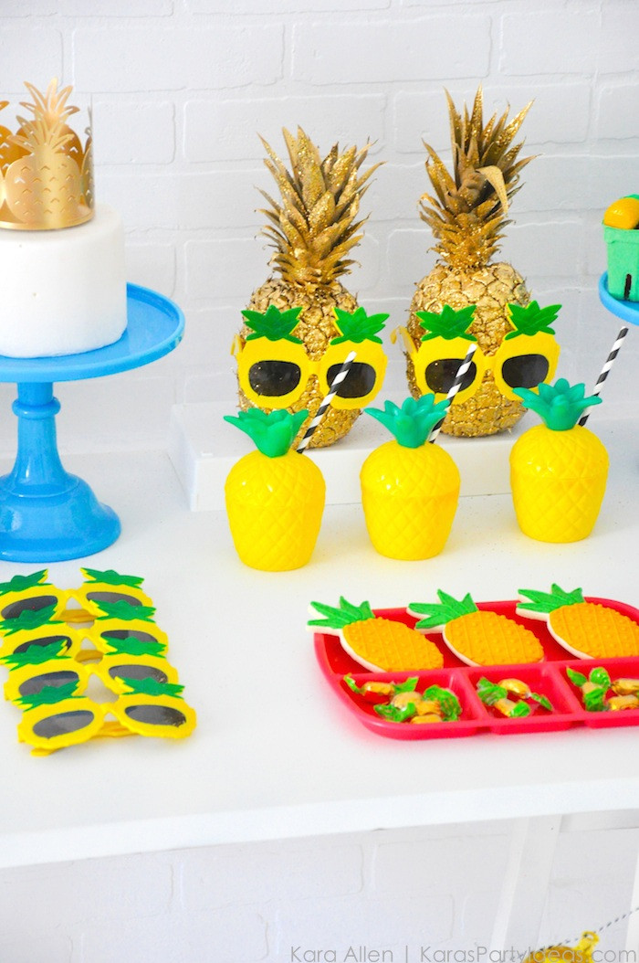 Birthday Party Supplies
 Kara s Party Ideas Party Like a Pineapple AND off