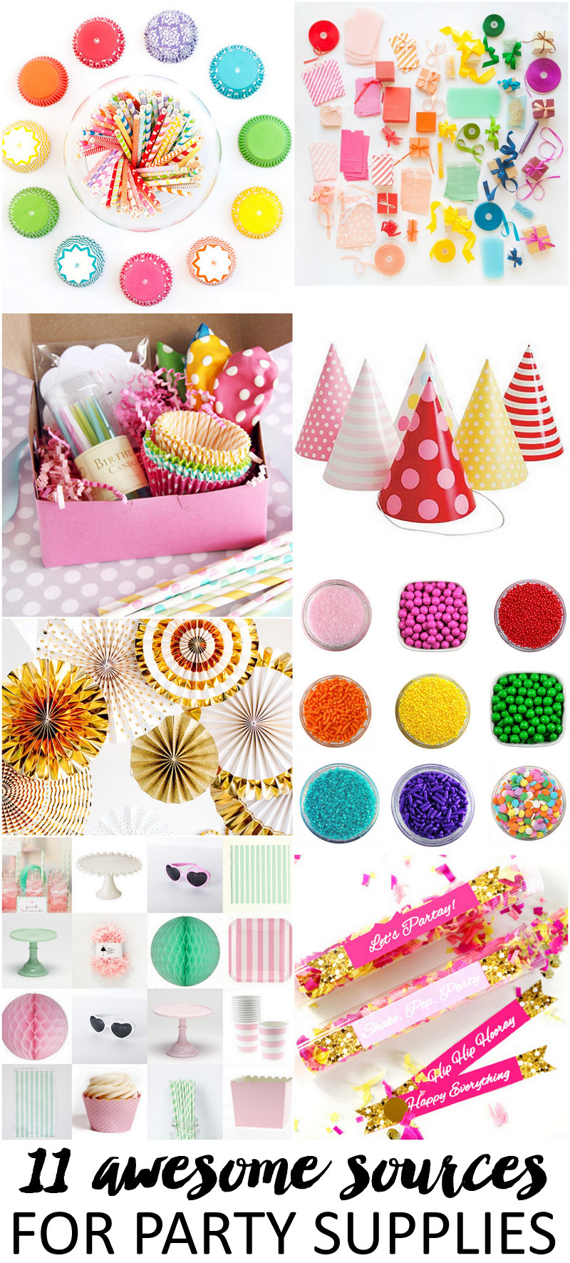 Birthday Party Supplies
 11 Awesome Sources For Party Supplies