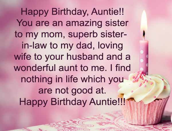 Birthday Quotes For Aunt
 Happy Birthday Auntie Wishes & Quotes 2HappyBirthday