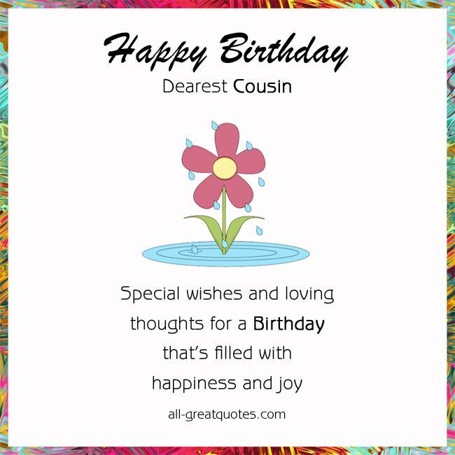Best ideas about Birthday Quotes For Cousins
. Save or Pin 1000 Ideas About Happy Birthday Cousin Pinterest Happy Now.