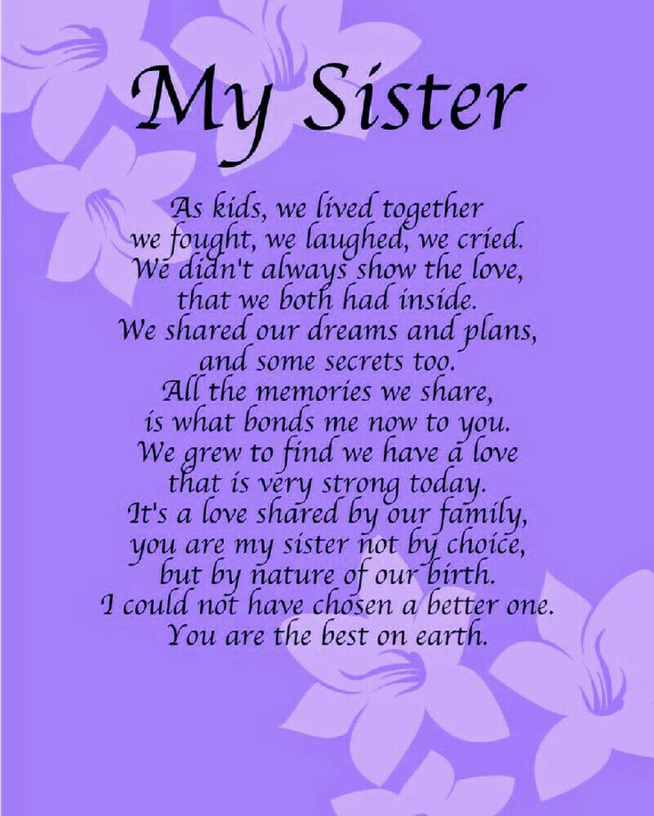 Birthday Sister Quotes
 307 best images about Sister quotes on Pinterest