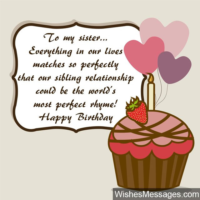 Birthday Sister Quotes
 Birthday Wishes for Sister Quotes and Messages