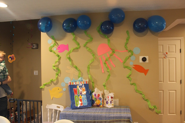 Best ideas about Birthday Wall Decorations
. Save or Pin Hudson s Under the Sea birthday party Now.
