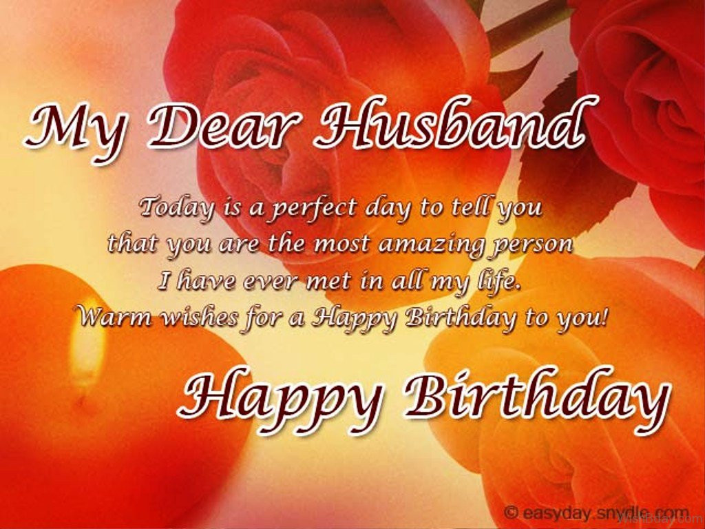 Birthday Wish For Husband
 53 Birthday Wishes For Husband