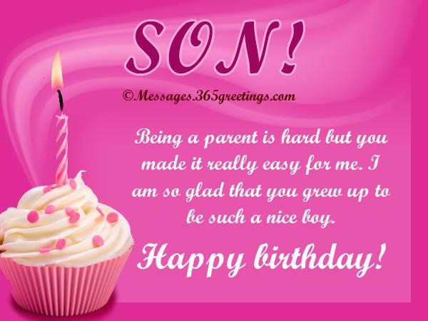 Birthday Wishes To A Son
 Birthday Wishes for Son 365greetings