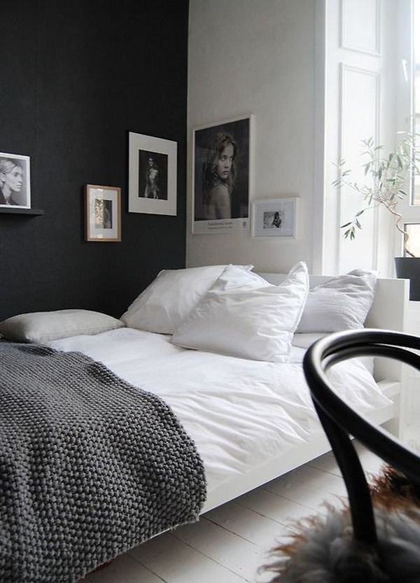 Best ideas about Black Accent Wall Bedroom
. Save or Pin Black and White Decorating Ideas For Bedrooms Now.