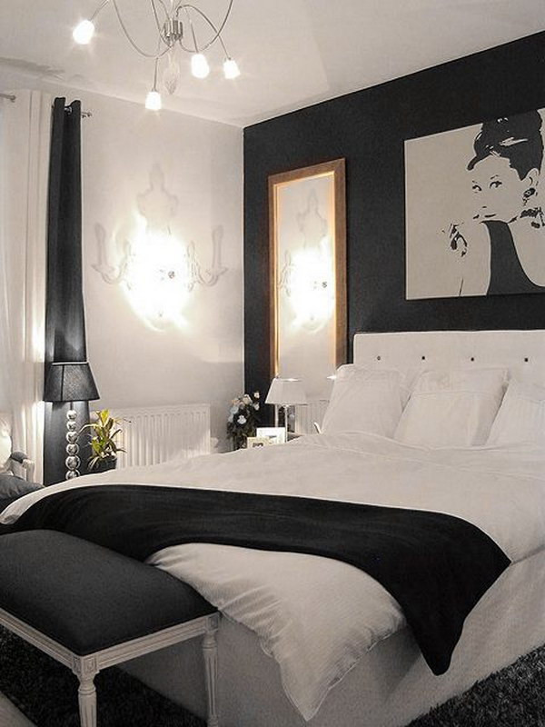 Best ideas about Black And White Bedroom Ideas
. Save or Pin Creative Ways To Make Your Small Bedroom Look Bigger Hative Now.