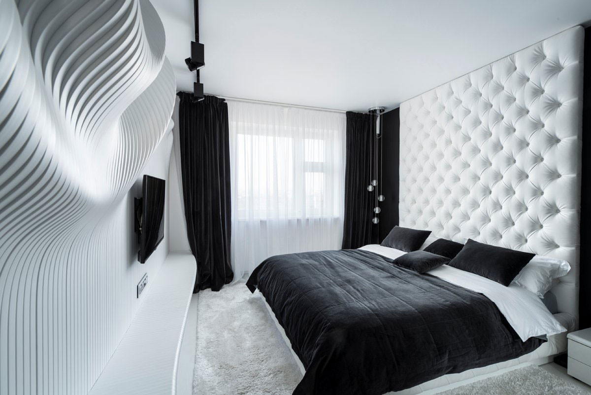 Best ideas about Black And White Bedroom Ideas
. Save or Pin 40 Beautiful Black & White Bedroom Designs Now.