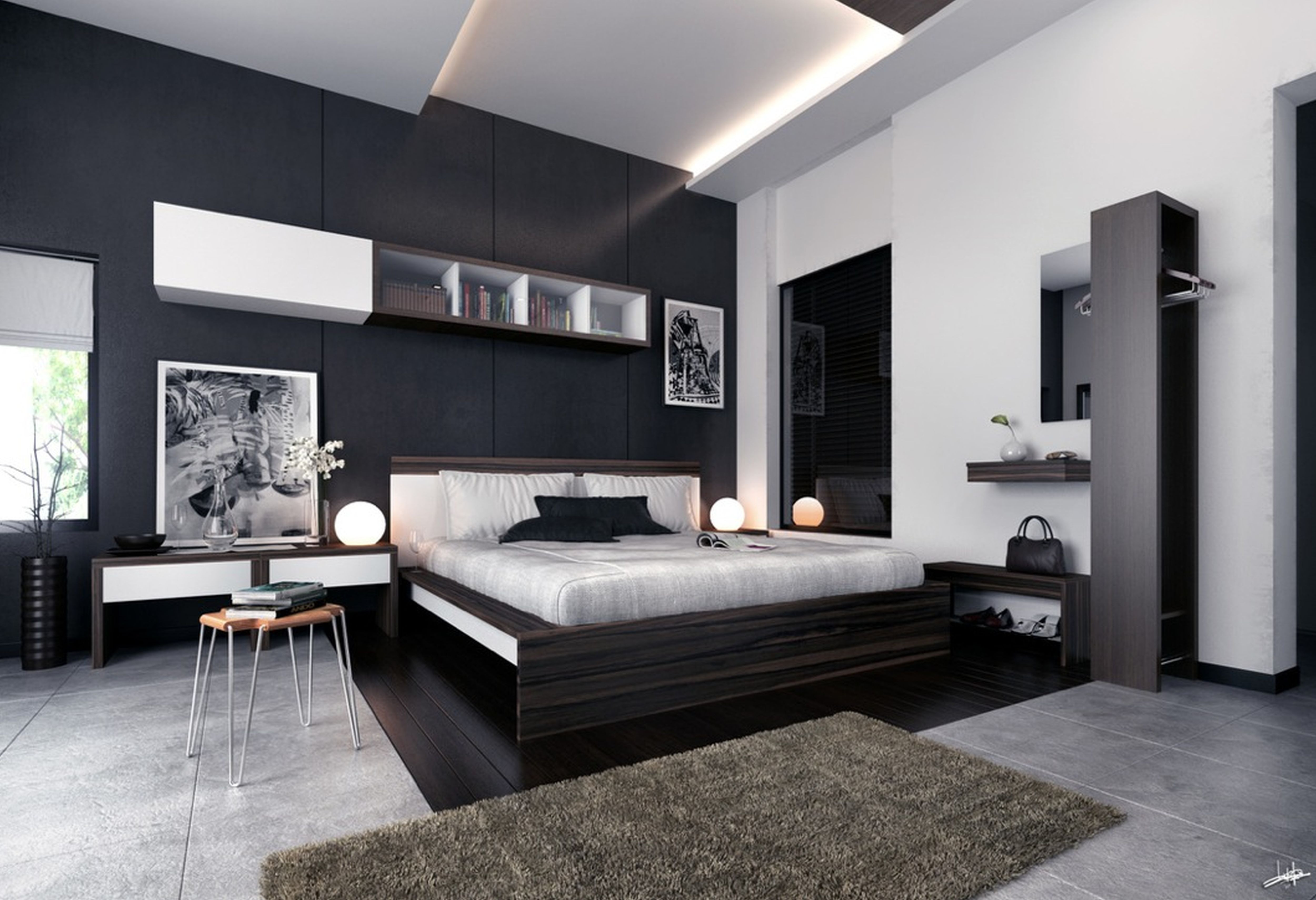 Best ideas about Black And White Bedroom Ideas
. Save or Pin Modern black and white bedroom ideas Now.