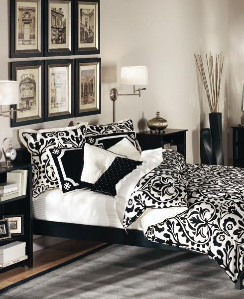 Best ideas about Black And White Bedroom Ideas
. Save or Pin 19 Traditional Black And White Bedroom That Inspire DigsDigs Now.