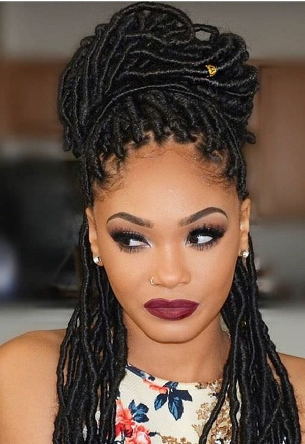 Black Braid Hairstyle
 66 of the Best Looking Black Braided Hairstyles for 2019