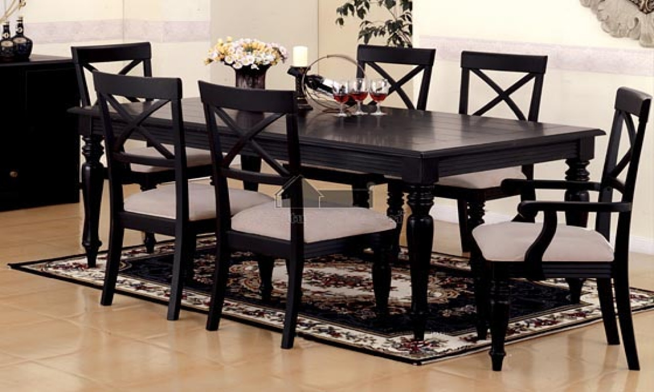 Best ideas about Black Dining Table Set
. Save or Pin Country dining table set black country table set country Now.