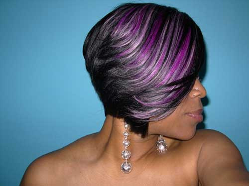 Black Feathered Hairstyles
 15 Short Bob Haircuts for Black Women