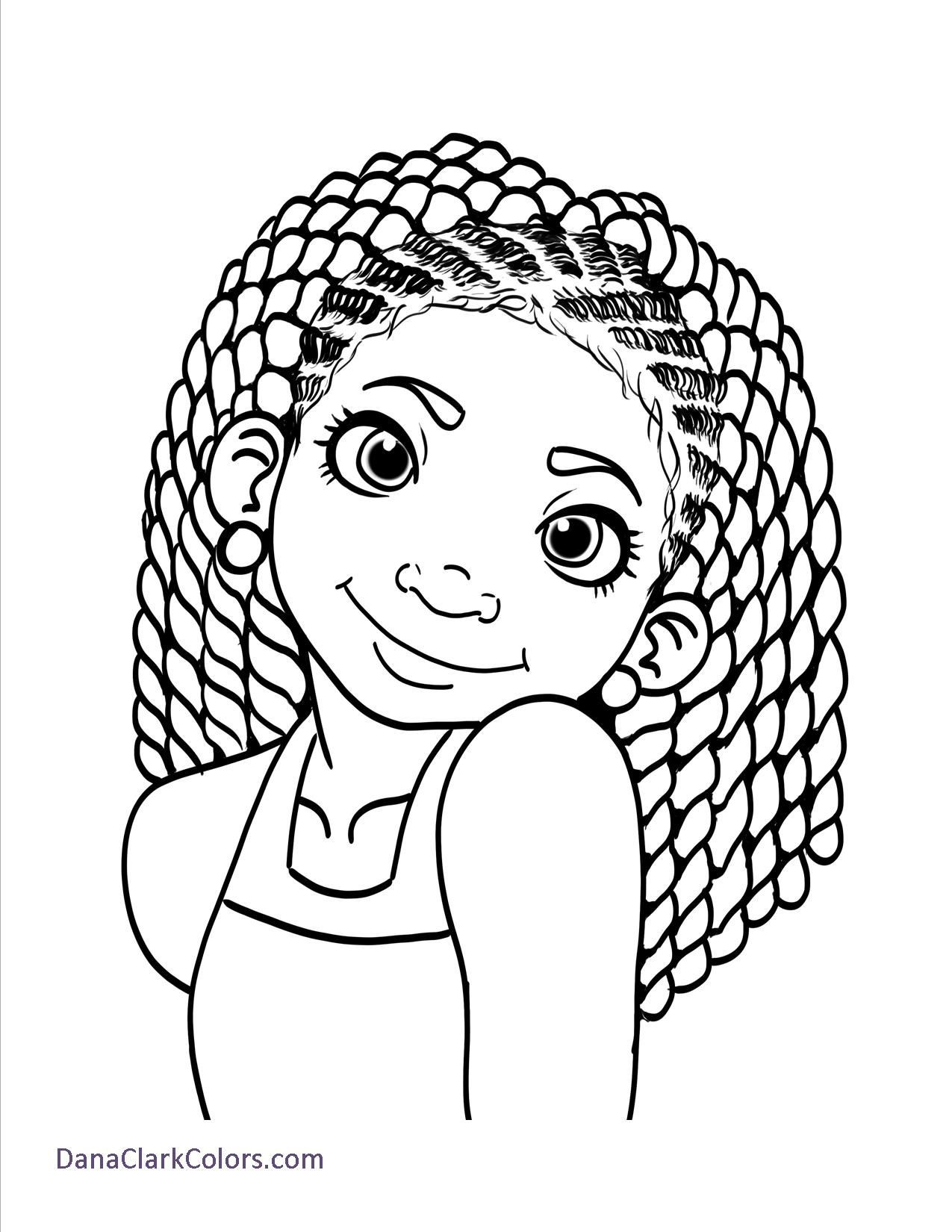 Black Girl Coloring Pages
 Free Coloring Page 1 School