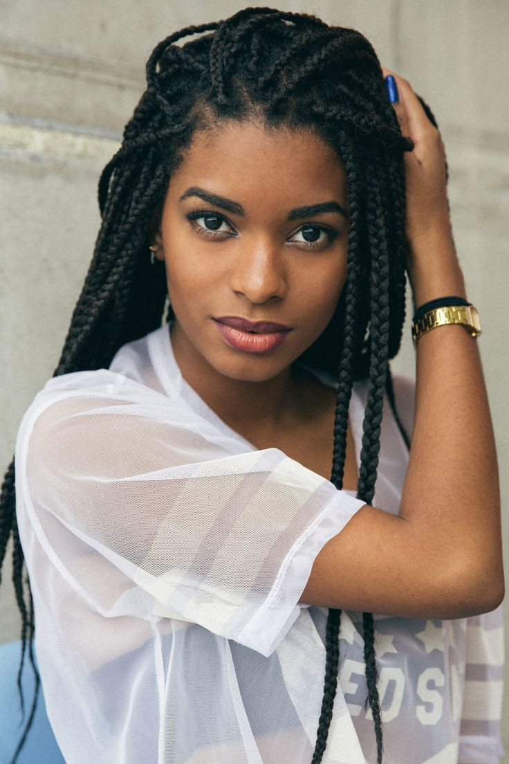 Black Girl Hairstyles With Braids
 Natural Black Braids Hairstyles