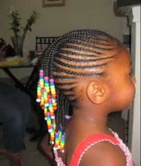 Black Kids Hairstyles With Beads
 Black kids braids hairstyles pictures