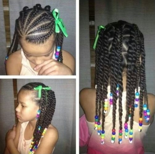 Black Kids Hairstyles With Beads
 kids braided hairstyles with beads HairStyles