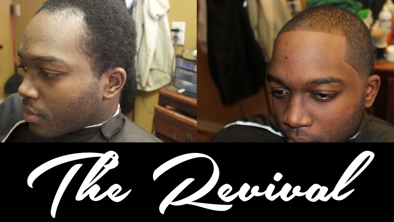 Black Man Receding Hairline Haircuts
 Mens Receding Hairline Taper Haircut The Revival