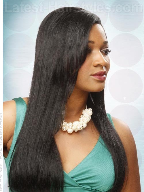 Black Straight Hairstyles
 31 Long Straight Hairstyles That Are Hot Right Now