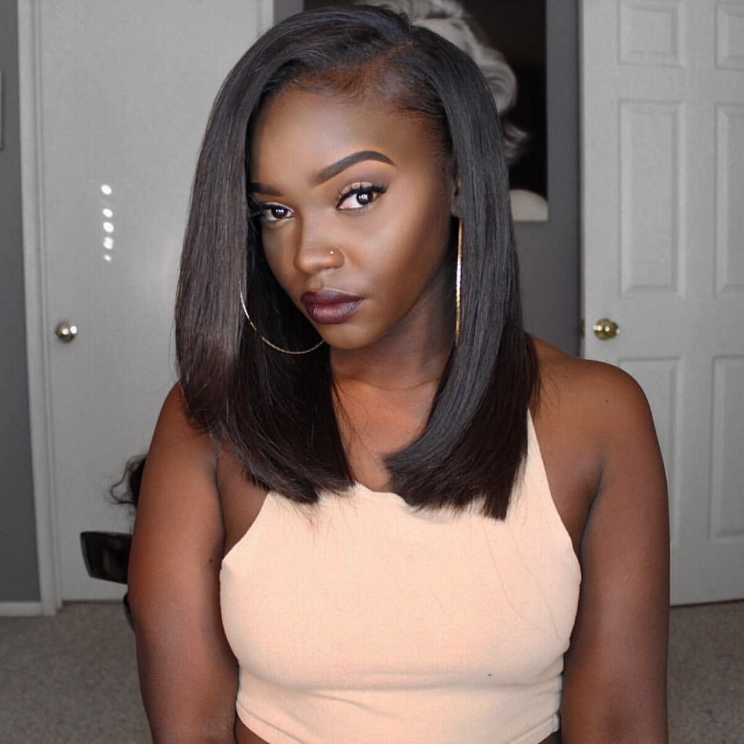 Black Straight Hairstyles
 See this Instagram photo by jazminenicolee • 1 798 likes