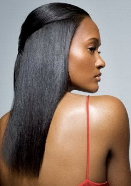 Black Straight Hairstyles
 Straight hairstyles for black women