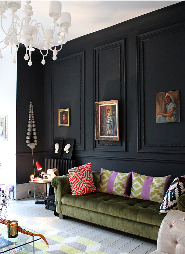 Best ideas about Black Wall Art
. Save or Pin 28 Ideas for Black Wall Interior Styling Now.