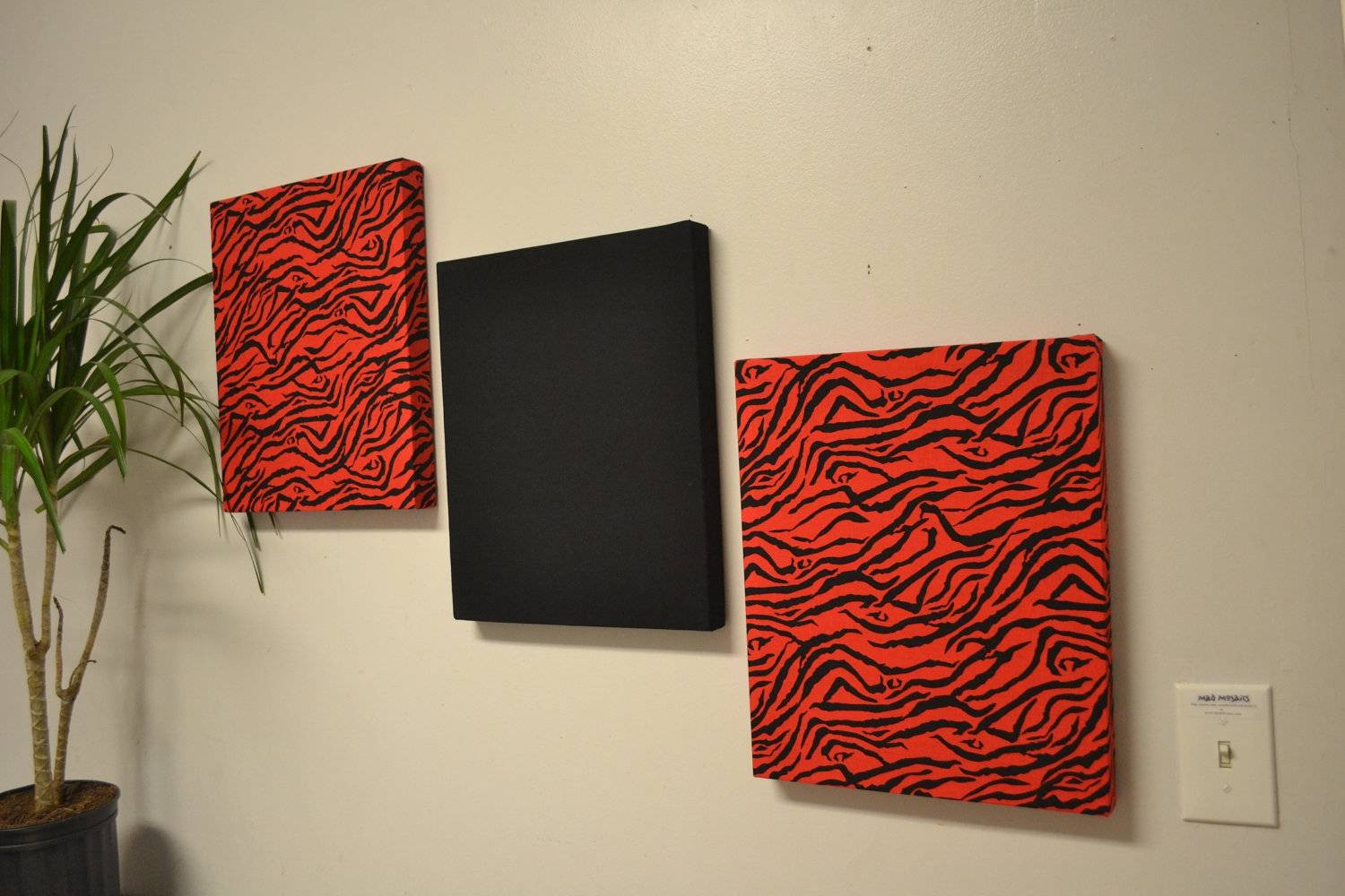 Best ideas about Black Wall Art
. Save or Pin The Best Black And White Wall Art With Red Now.