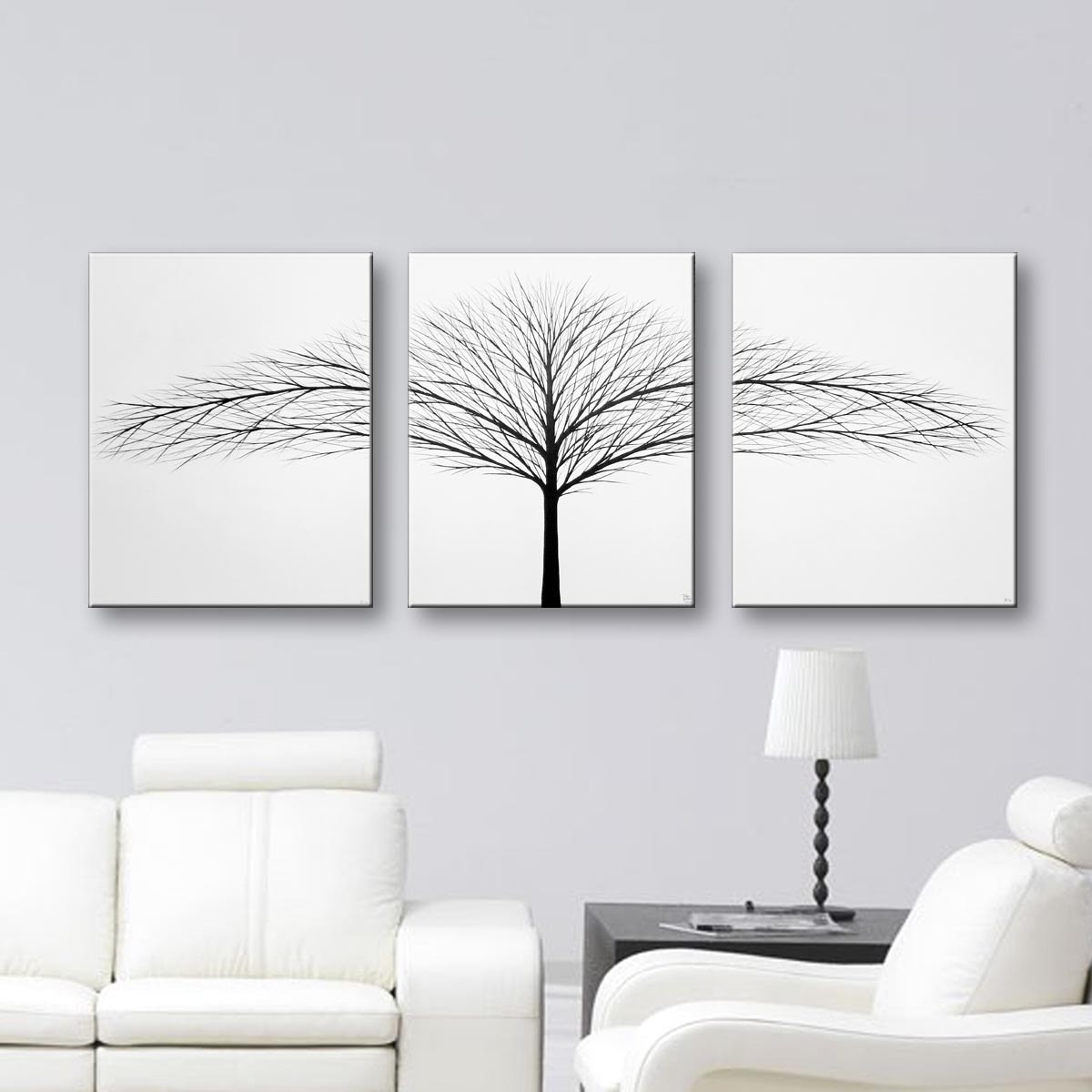Best ideas about Black Wall Art
. Save or Pin 15 Black and White Wall Decor Ideas Now.