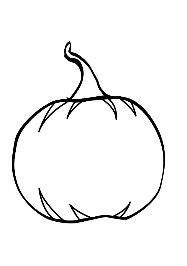 Best ideas about Blank Pumpkin Coloring Sheets For Kids
. Save or Pin Blank Pumpkin Printable Coloring Page Now.