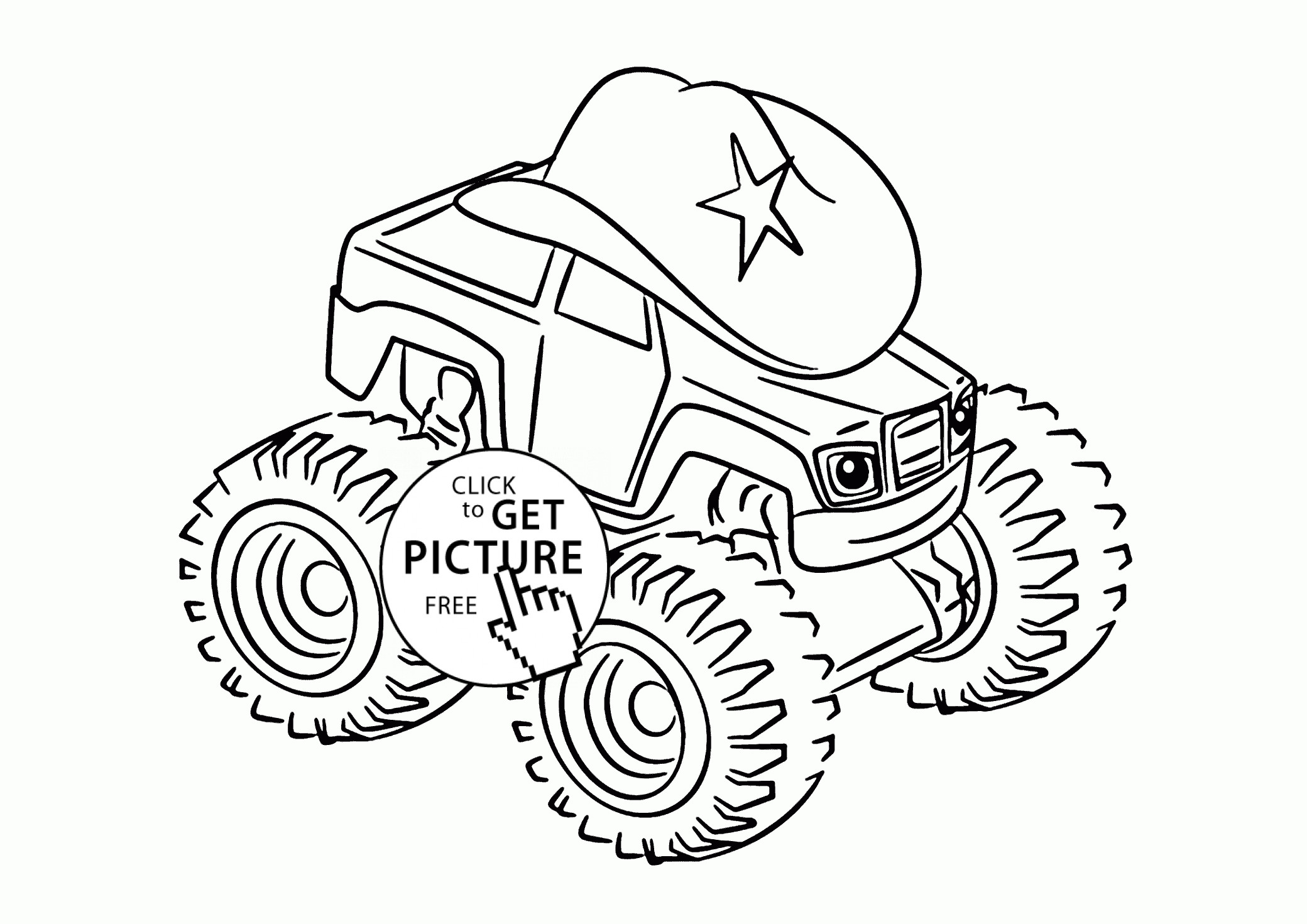 Blaze Coloring Pages
 Starla from Blaze and the Monster Machines coloring page