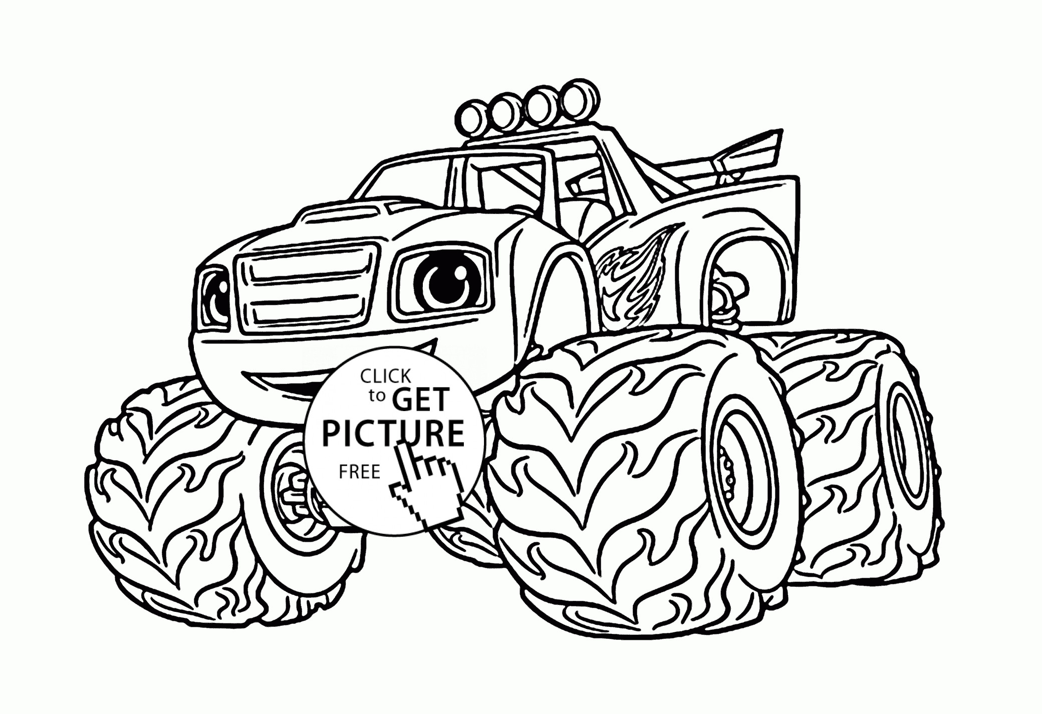 Blaze Coloring Pages
 Blaze Coloring Pages Printable