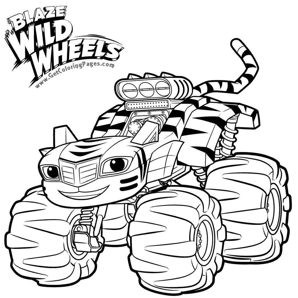 Blaze Coloring Pages
 Top 31 Blaze And the Monster Machines Coloring Pages