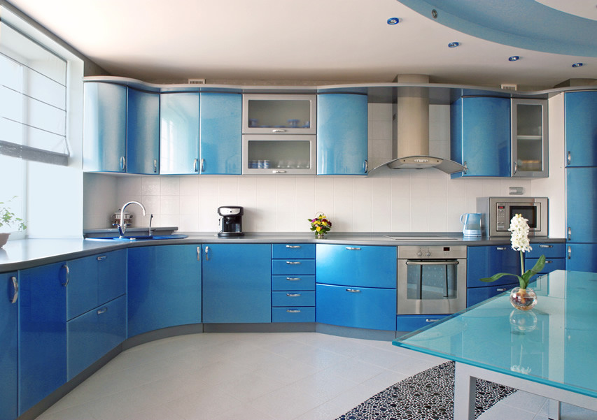 Best ideas about Blue Kitchen Ideas
. Save or Pin 27 Blue Kitchen Ideas of Decor Paint & Cabinet Now.