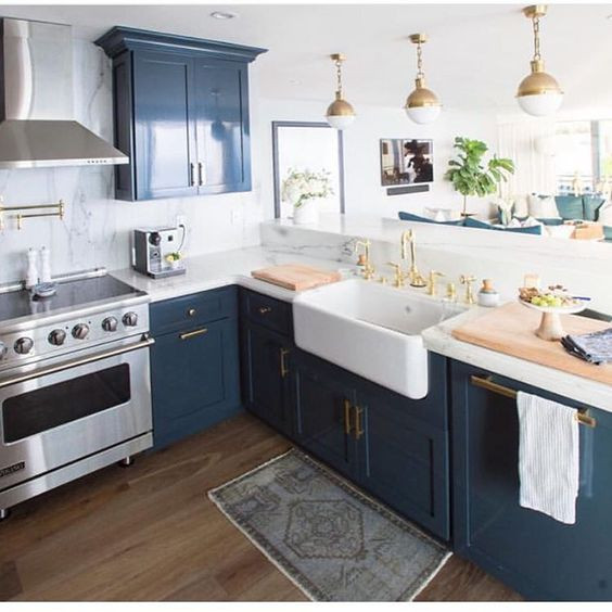 Best ideas about Blue Kitchen Ideas
. Save or Pin 50 Blue Kitchen Design Ideas Decoholic Now.