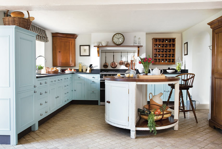 Best ideas about Blue Kitchen Ideas
. Save or Pin 27 Blue Kitchen Ideas of Decor Paint & Cabinet Now.