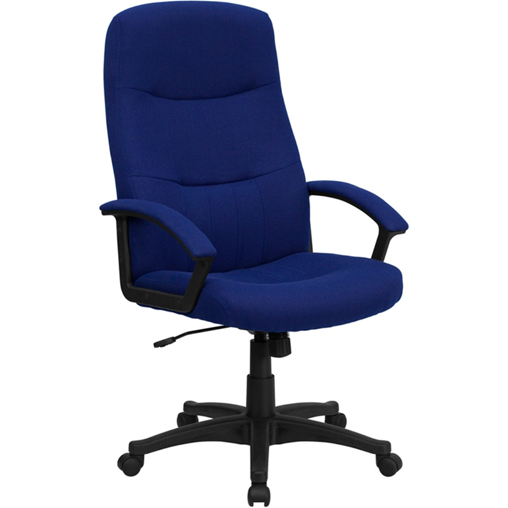 Best ideas about Blue Office Chair
. Save or Pin High Back Navy Blue Fabric Executive Swivel fice Chair Now.