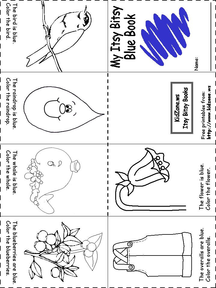 Blue Preschool Coloring Sheets
 Best 25 Color blue activities ideas only on Pinterest