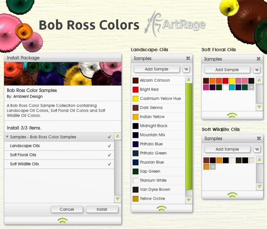 Best ideas about Bob Ross Paint Colors
. Save or Pin Bob Ross Colors for ArtRage by ArtRageTeam on DeviantArt Now.