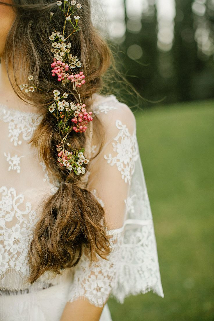 Bohemian Wedding Hairstyle
 30 Boho Chic Hairstyles for 2016 Pretty Designs