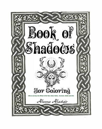 Book Of Shadows Coloring Pages
 Book of Shadows for Coloring Wicca Journey into Wheel of