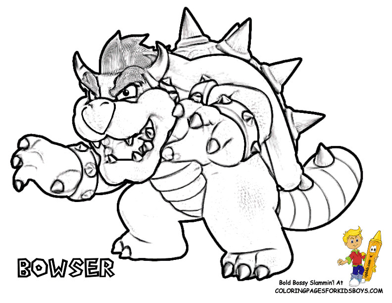 Bowser Jr Coloring Pages
 Bowser Jr Coloring Pages Coloring Home