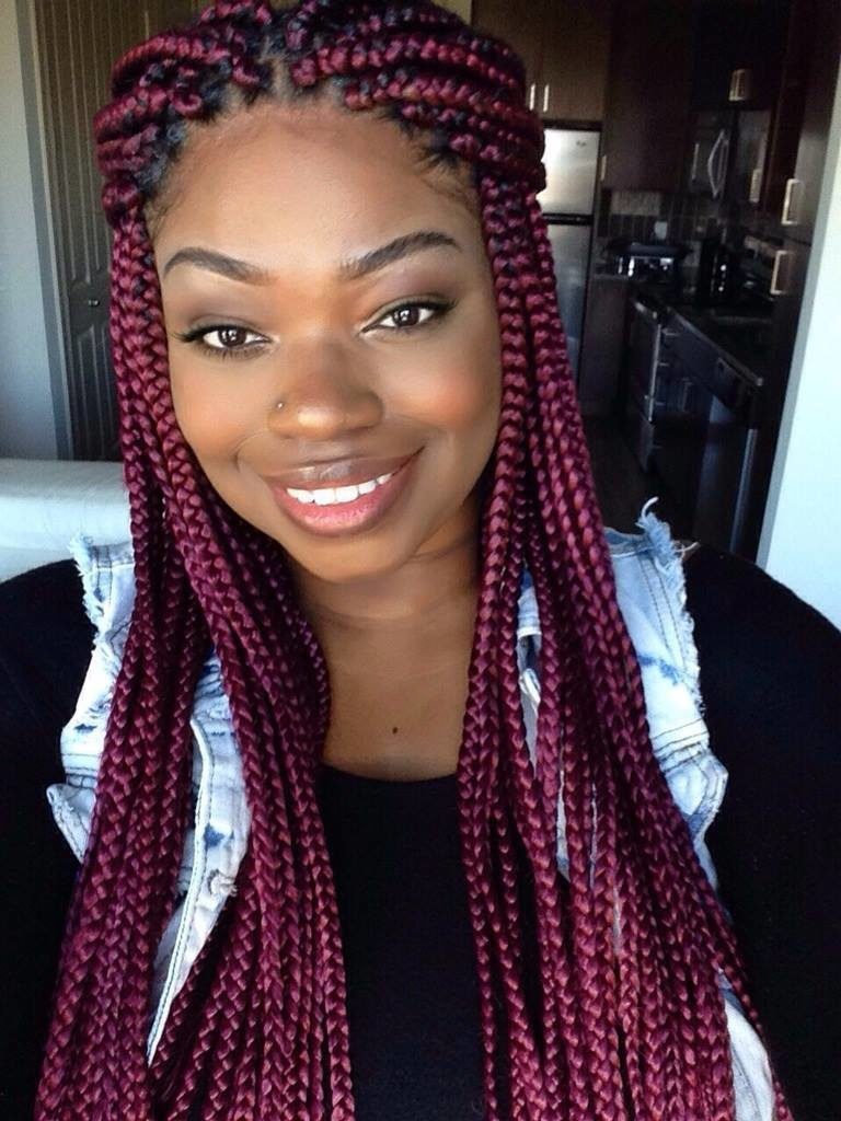 Boxed Braids Hairstyles
 Jumbo box braids – Amazing Long Term Protective Style