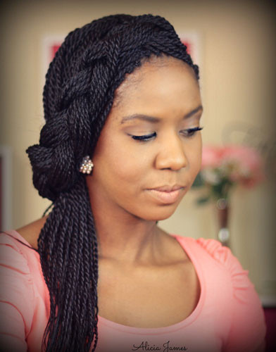 Boxed Braids Hairstyles
 Cute Box Braid Hairstyles How To Make Them Heart Bows