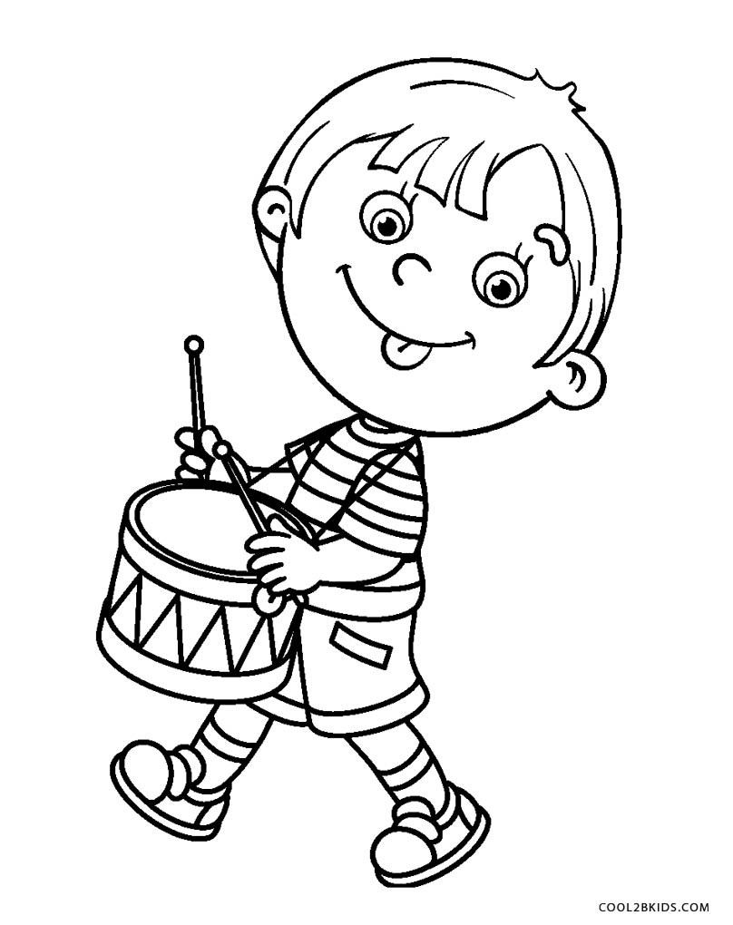 Boy Coloring Book Pages
 Free Printable Boy Coloring Pages For Kids