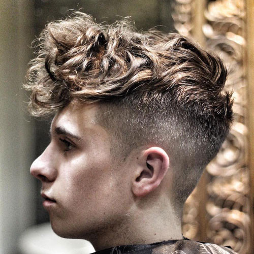 Best ideas about Boy Haircuts With Curly Hair
. Save or Pin 35 Hairstyles For Teenage Guys 2019 Guide Now.