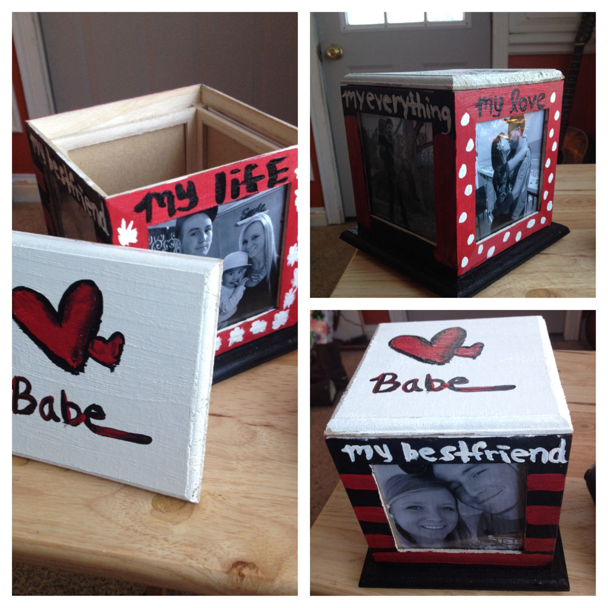 Boyfriend Christmas Gift Ideas
 Cheap DIY present for boyfriend made this for Dan for