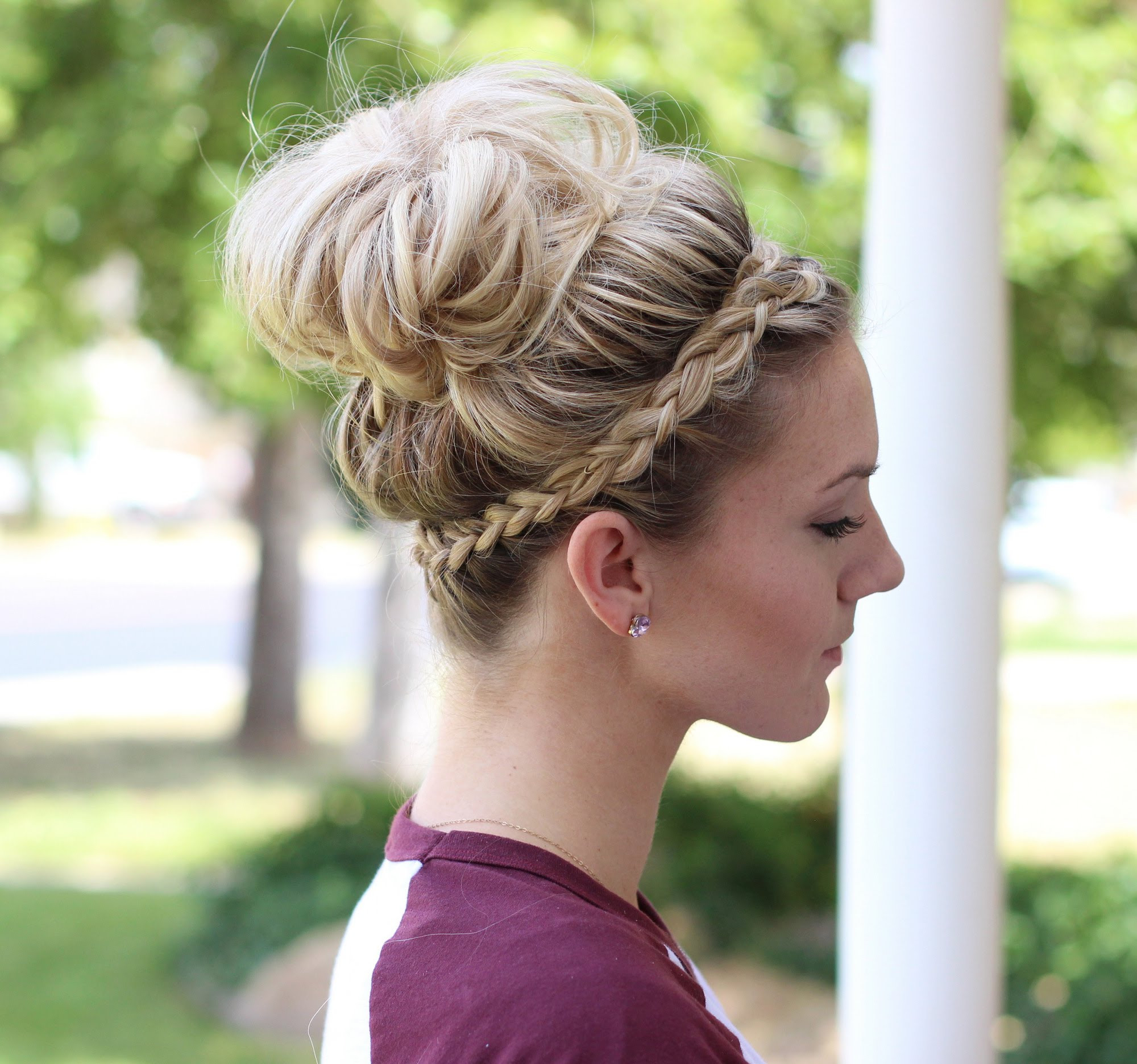 Braid Bun Hairstyles
 Classy and Elegant Bun Hairstyles 2016