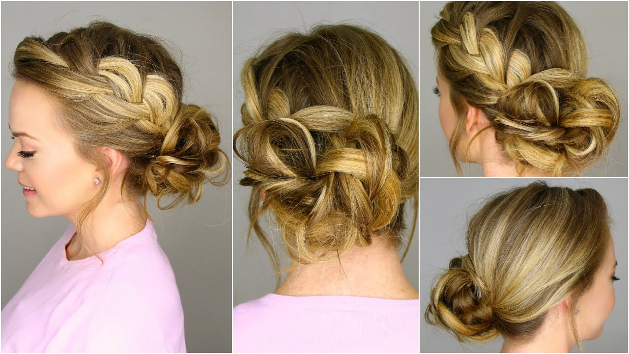 Braid Bun Hairstyles
 Party Hairstyles and haircuts for Women Hairstyle For Women